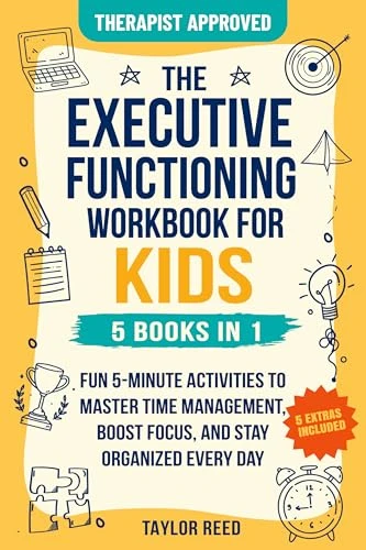 The Executive Functioning Workbook for Kids—5 Books in 1