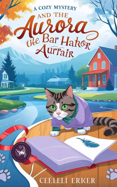 Aurora and the Bar Harbor Aurora Affair: Whiskers detective cozy book (Whiskers detective cozy mystery 9)
